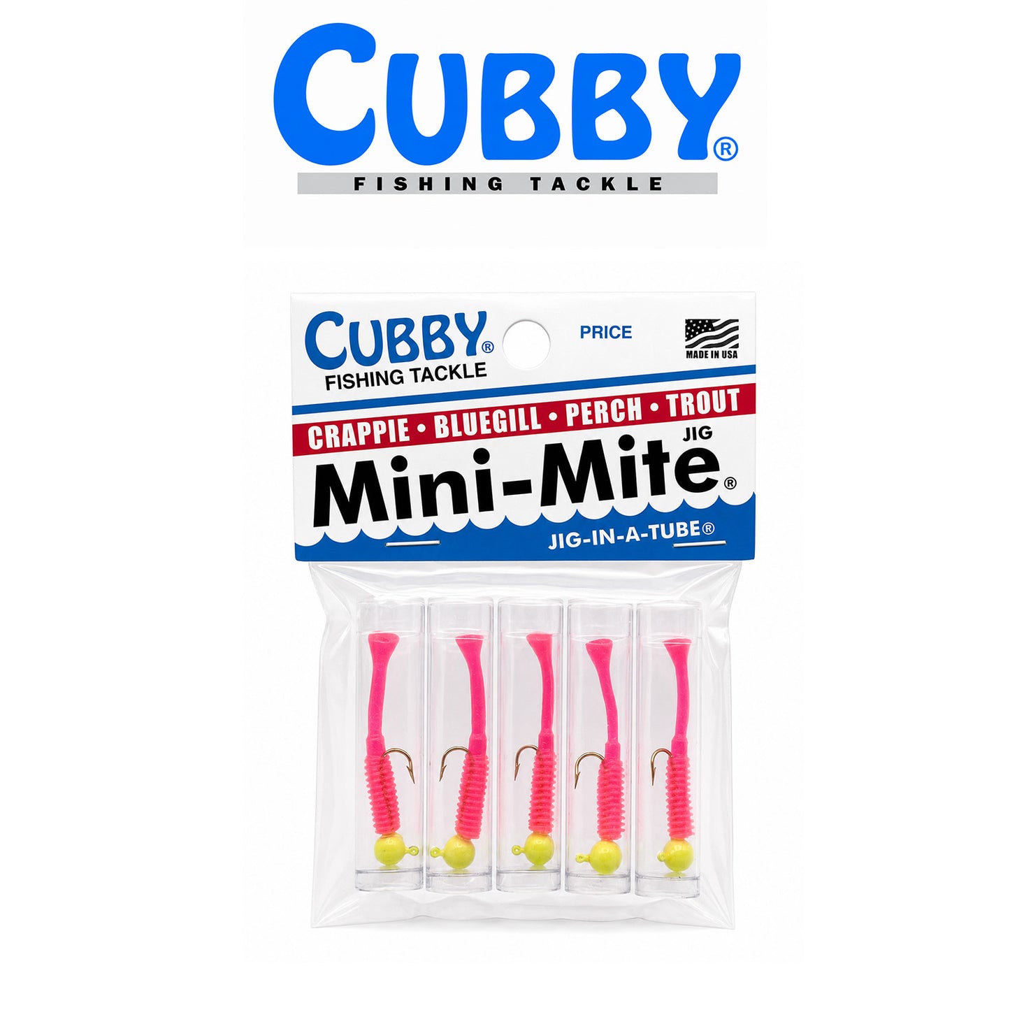 Cubby Mini-Mite Jig in a Tube 5pk 1/32 oz