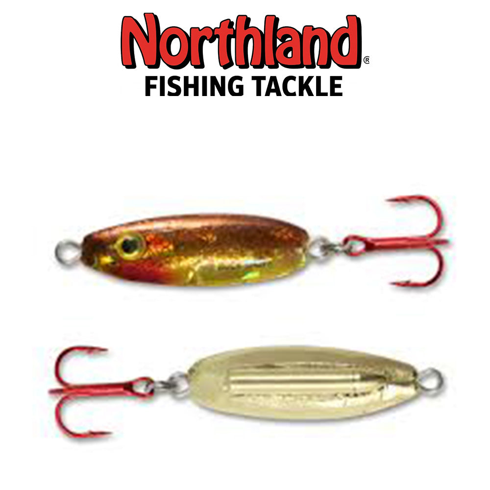 Buck-Shot Rattle Spoon Ice Fishing Lure