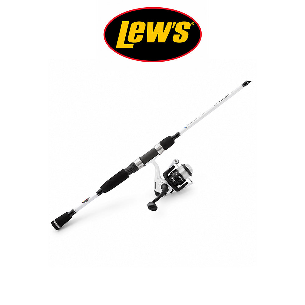 Lew’s American Hero Medium/Fast Spinning Combo 2-Piece Graphite Rod, 6’ - 7’, Reel Sizes 20/30/40, Ambidextrous