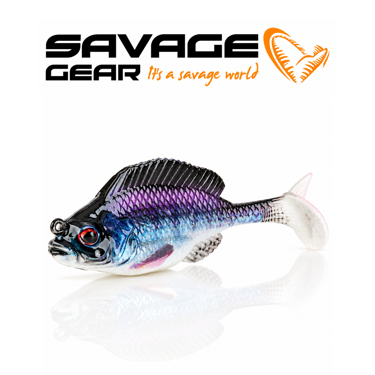 Savage Gear Structure Gill 2.4" 3/8 oz Realistic Soft Swimbait Fishing Lure