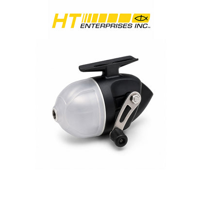 HT Neon Spincast Reels Black/Silver Cone and Assorted Colors