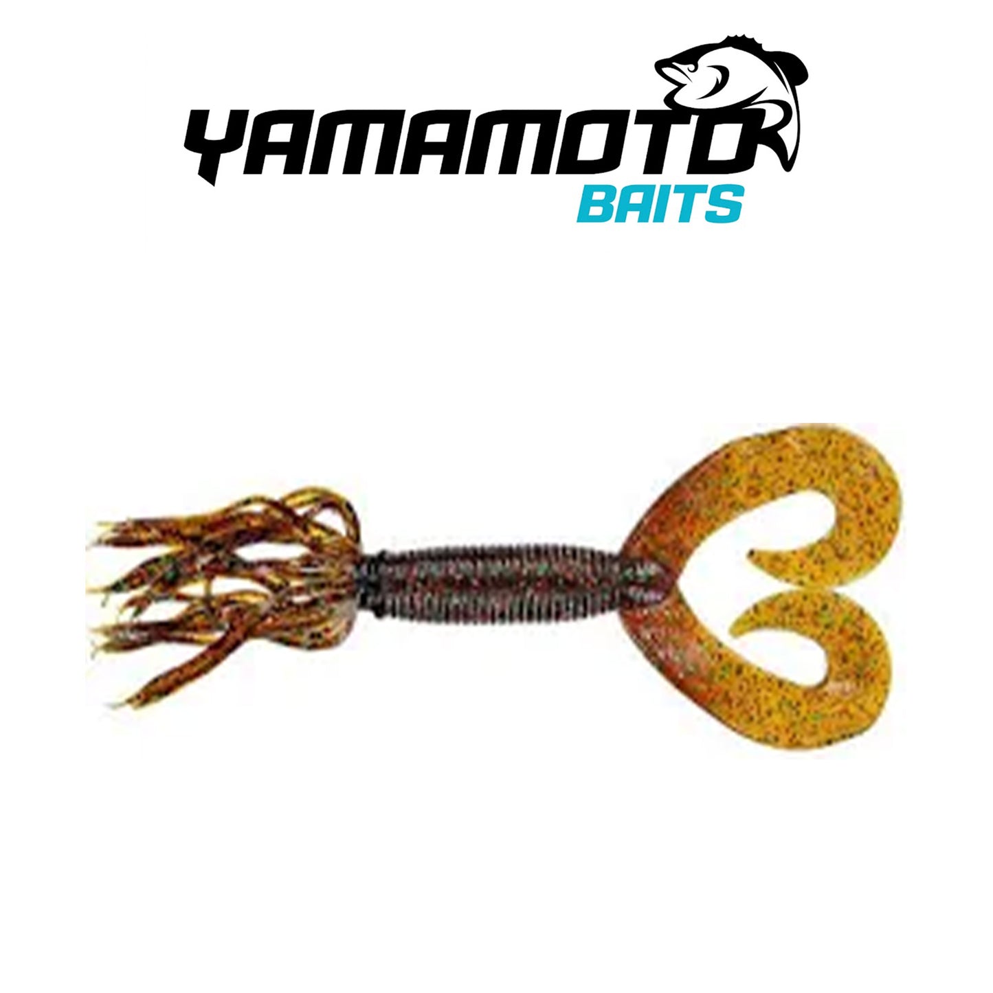 Gary Yamamoto 5" Double Tail Hula Grub Soft Bait