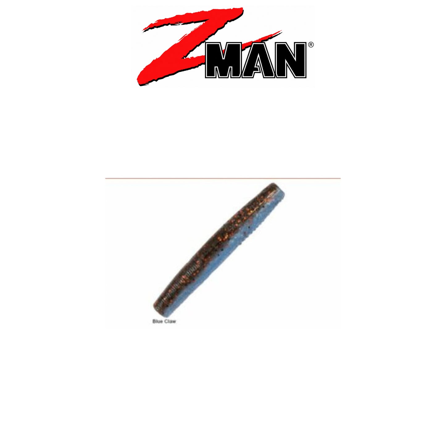 Z-Man Finesse TRD 8-Pack Soft Plastic Finesse Baits