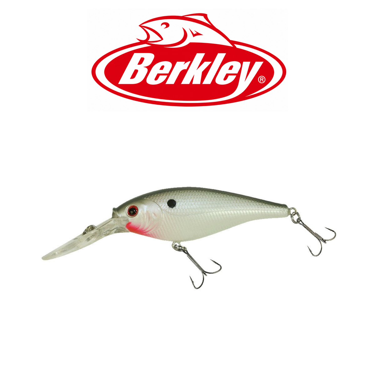 Berkley Flicker Shad FFSH4M Premium Diving Crankbait Fishing Lure