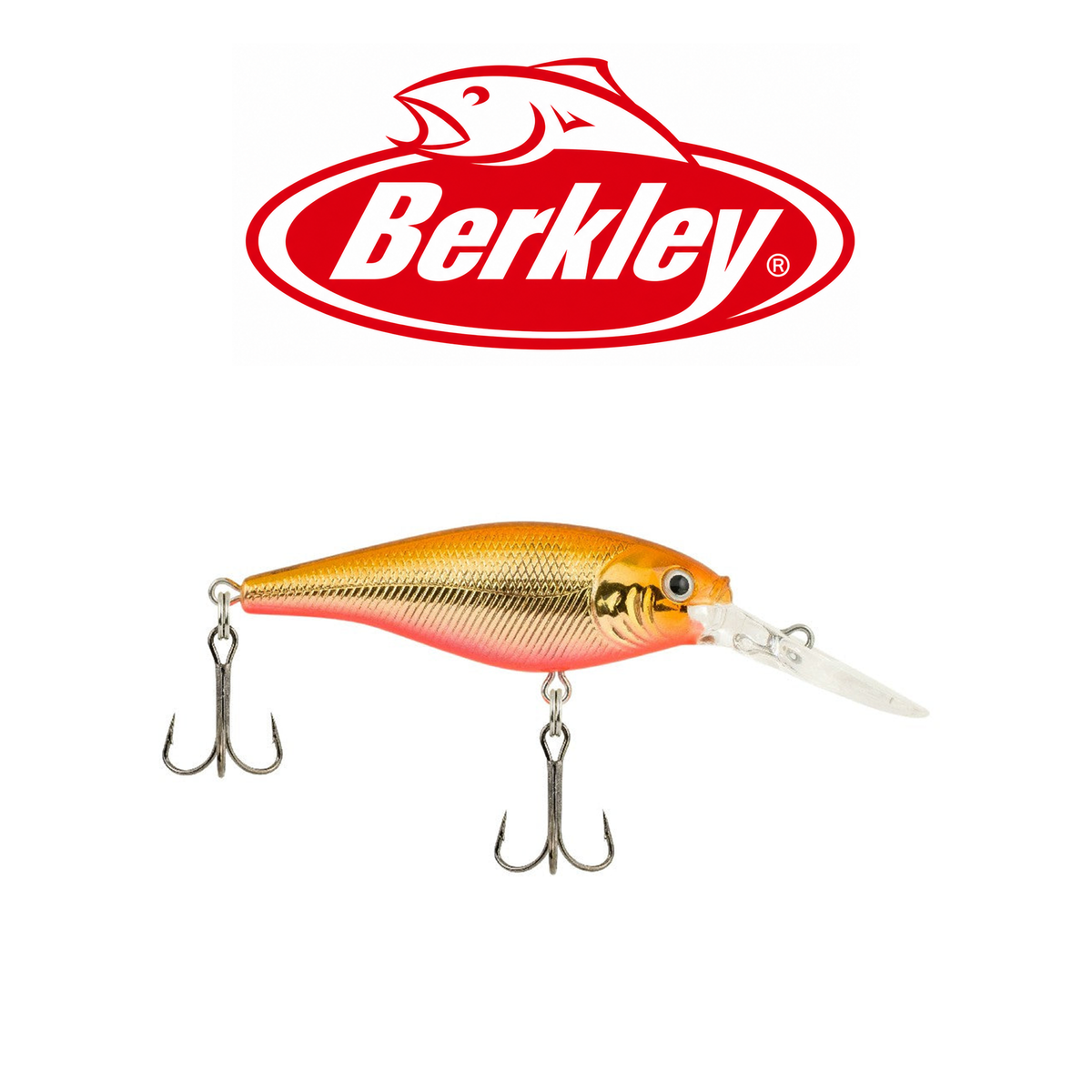 Berkley Flicker Shad FFSH5M Premium Crankbait Fishing Lure