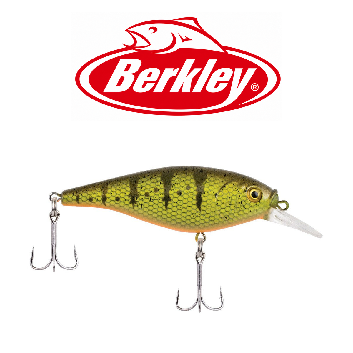 Berkley Flicker Shad Shallow FFSH7S Premium Shallow-Diving Crankbait
