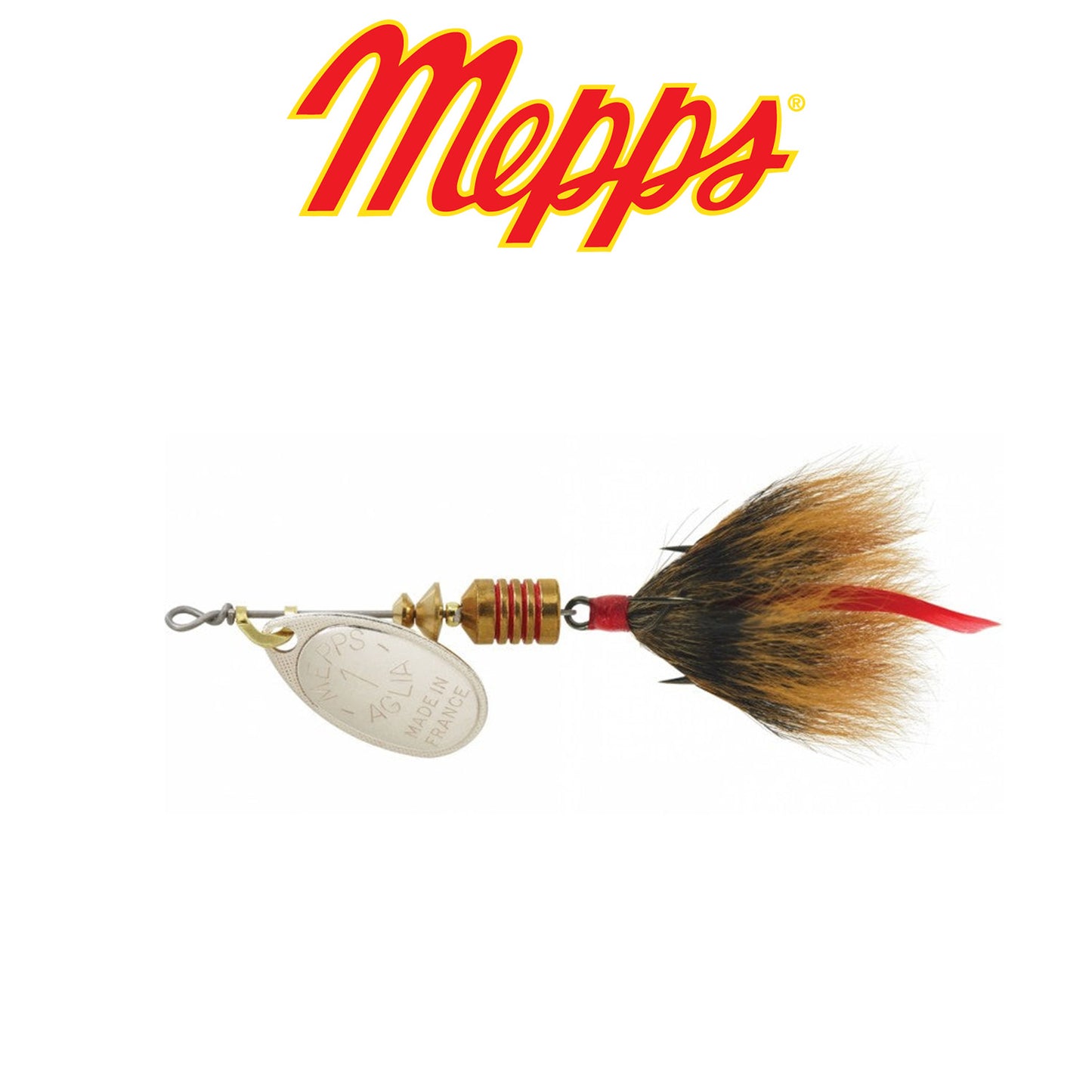 Mepps Aglia Dressed Spinner Fishing Lure