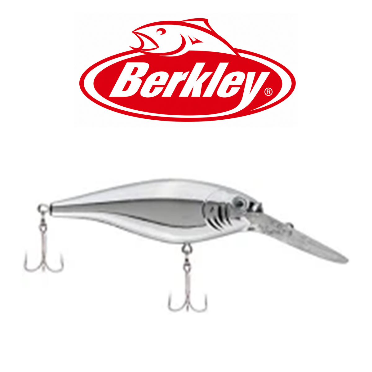 Berkley Flicker Shad Shallow FFSH7S Premium Shallow-Diving Crankbait