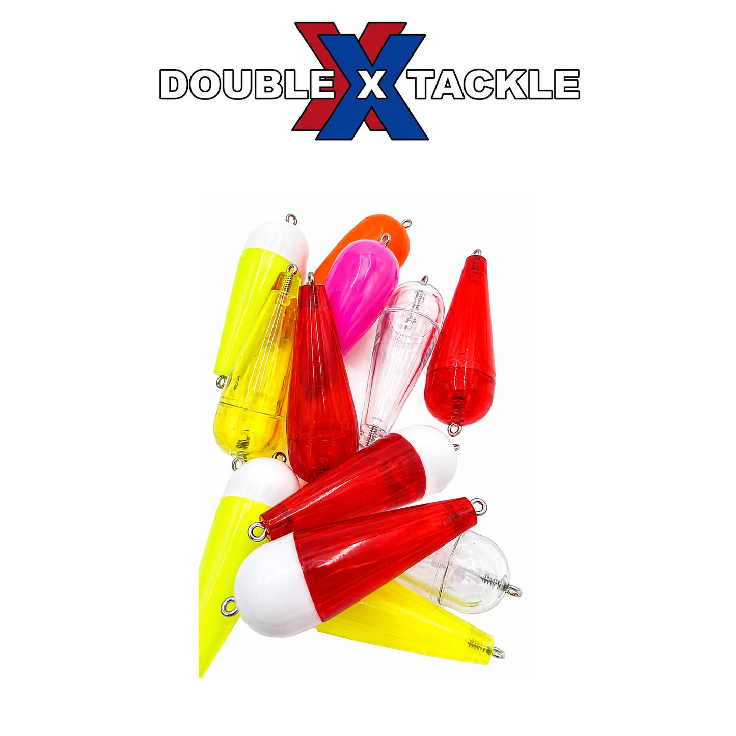 Double X Tackle Torpedo Fishing Float – 1/8, 1/4 & 3/8 oz