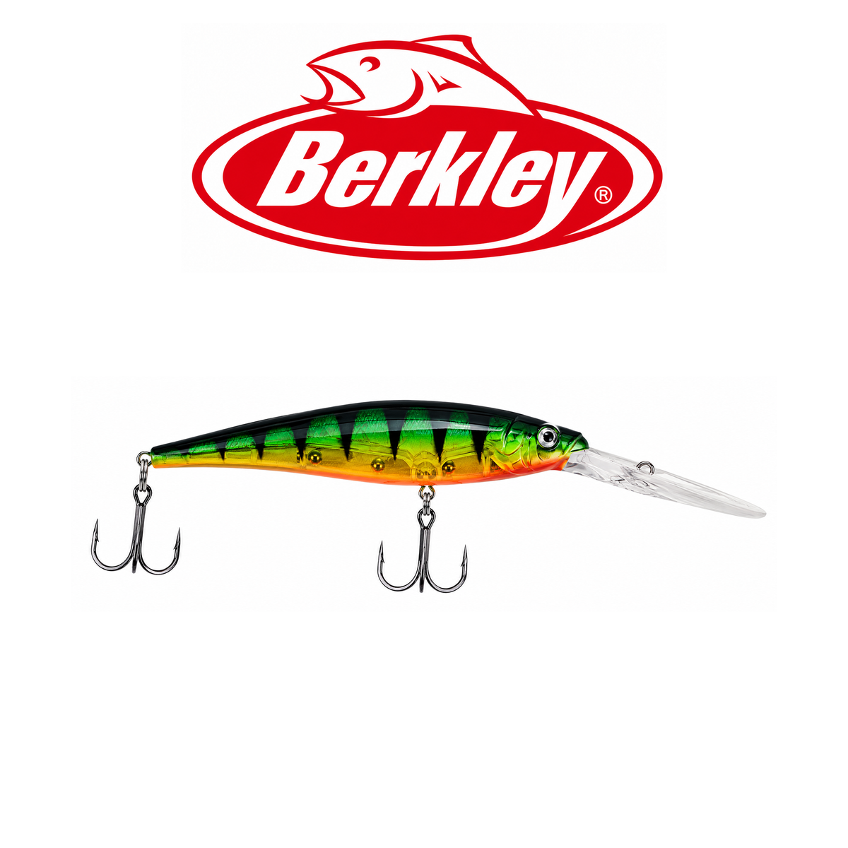 Berkley Flicker Minnow 3" 1/4 oz Diving Crankbait Fishing Lure