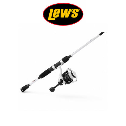 Lew’s American Hero Medium/Fast Spinning Combo 2-Piece Graphite Rod, 6’ - 7’, Reel Sizes 20/30/40, Ambidextrous
