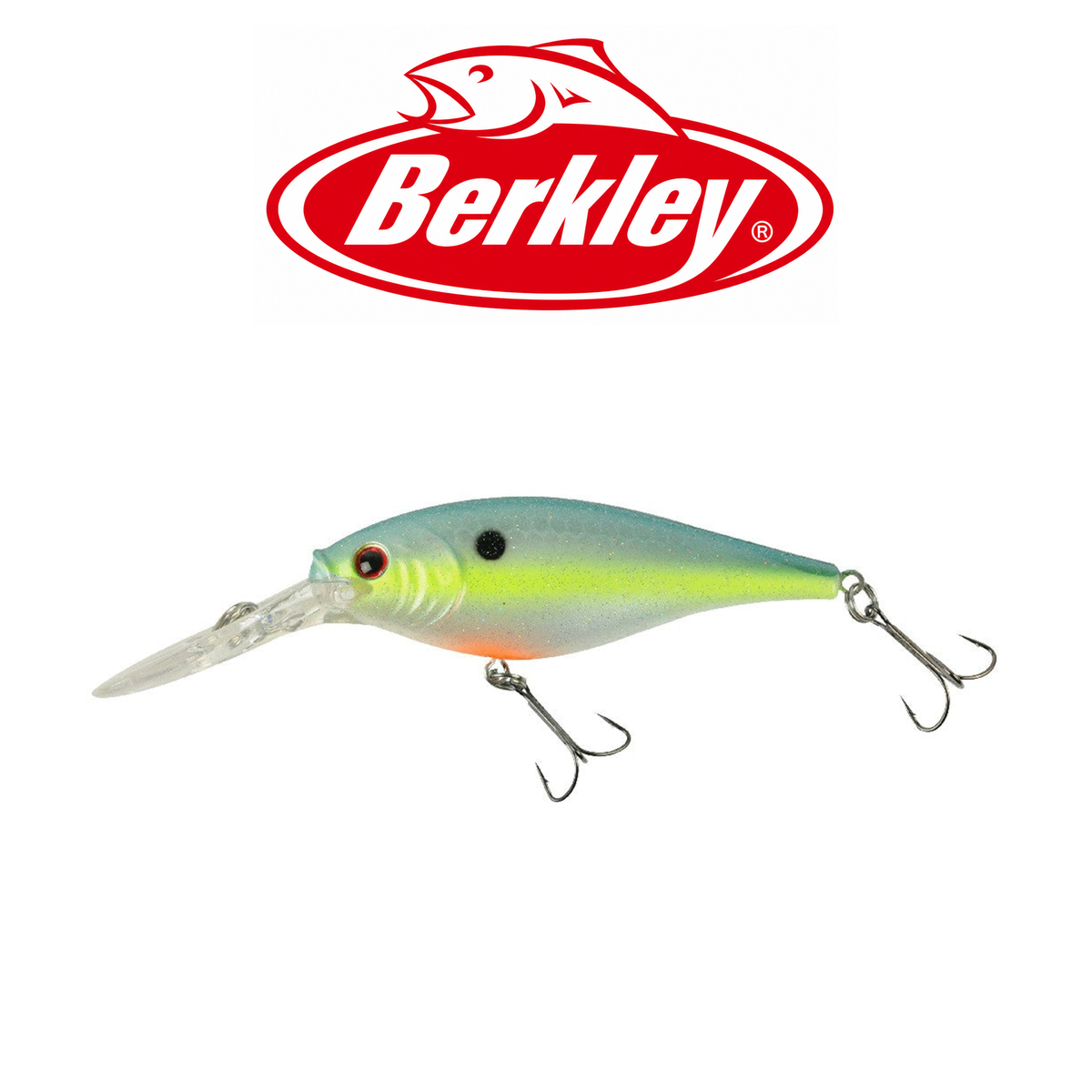Berkley Flicker Shad FFSH4M Premium Diving Crankbait Fishing Lure
