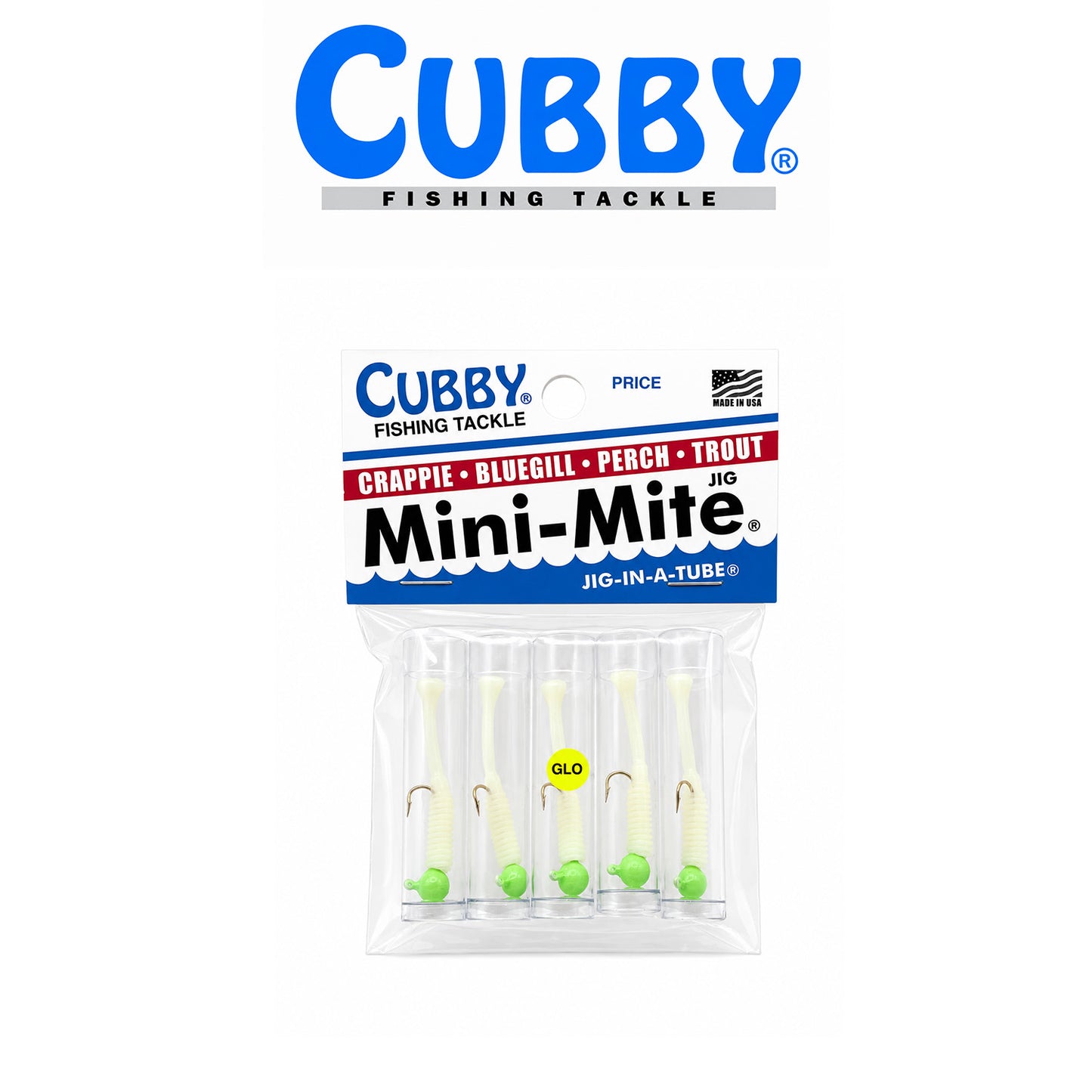 Cubby Mini-Mite Jig in a Tube 5pk 1/32 oz