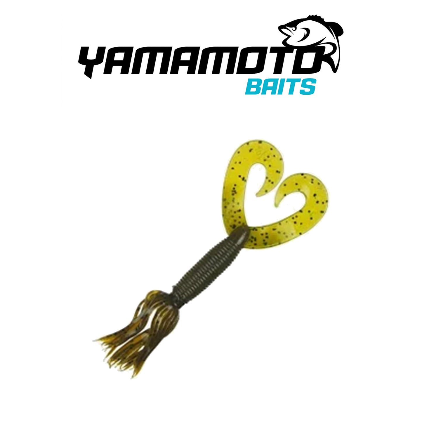 Gary Yamamoto 5" Double Tail Hula Grub Soft Bait