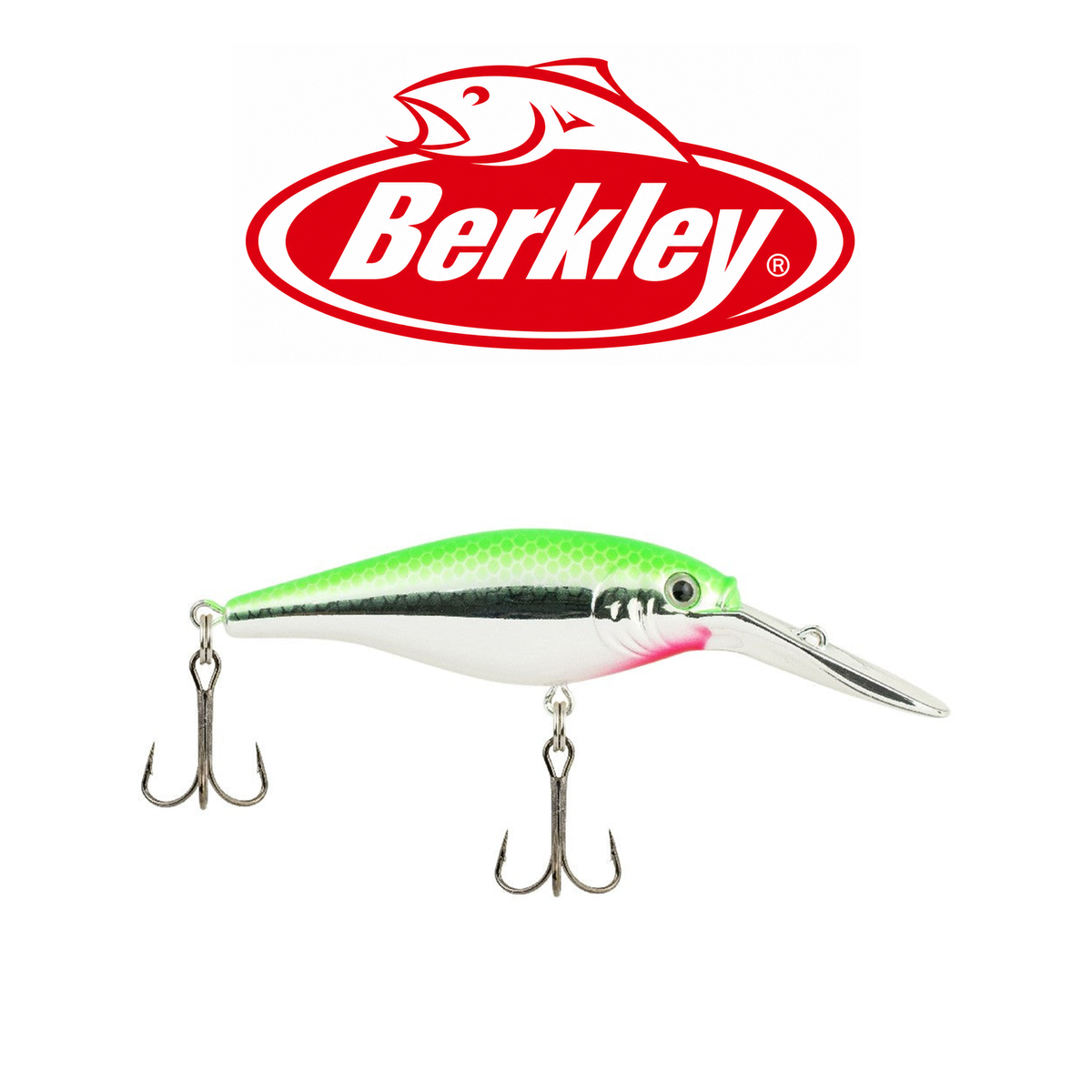 Berkley Flicker Shad FFSH5M Premium Crankbait Fishing Lure