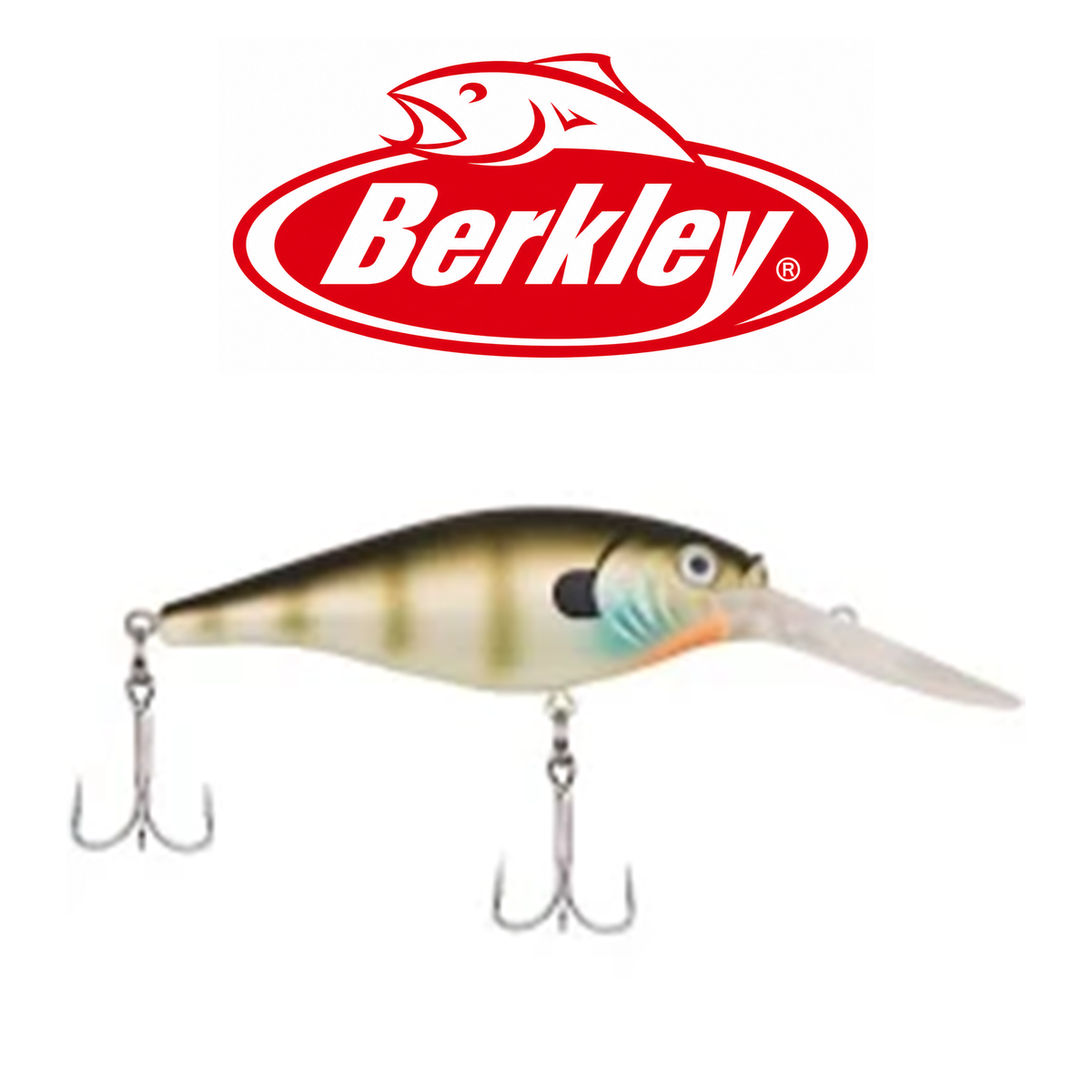 Berkley Flicker Shad Shallow FFSH7S Premium Shallow-Diving Crankbait