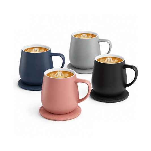 Savora IntelliHeat Heated Coffee Mug with Smart Sense Pad Multiple Color