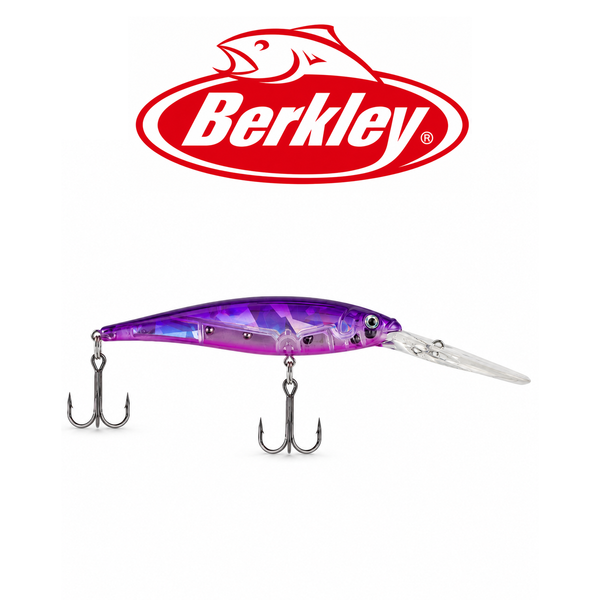 Berkley Flicker Minnow 3" 1/4 oz Diving Crankbait Fishing Lure