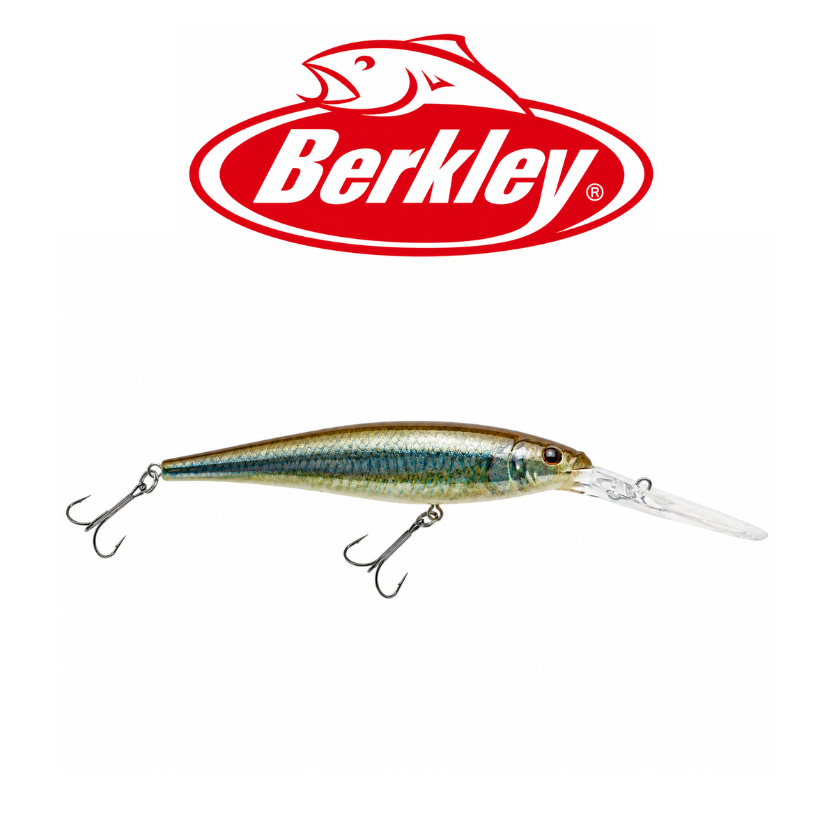 Berkley Flicker Minnow 3" 1/4 oz Diving Crankbait Fishing Lure