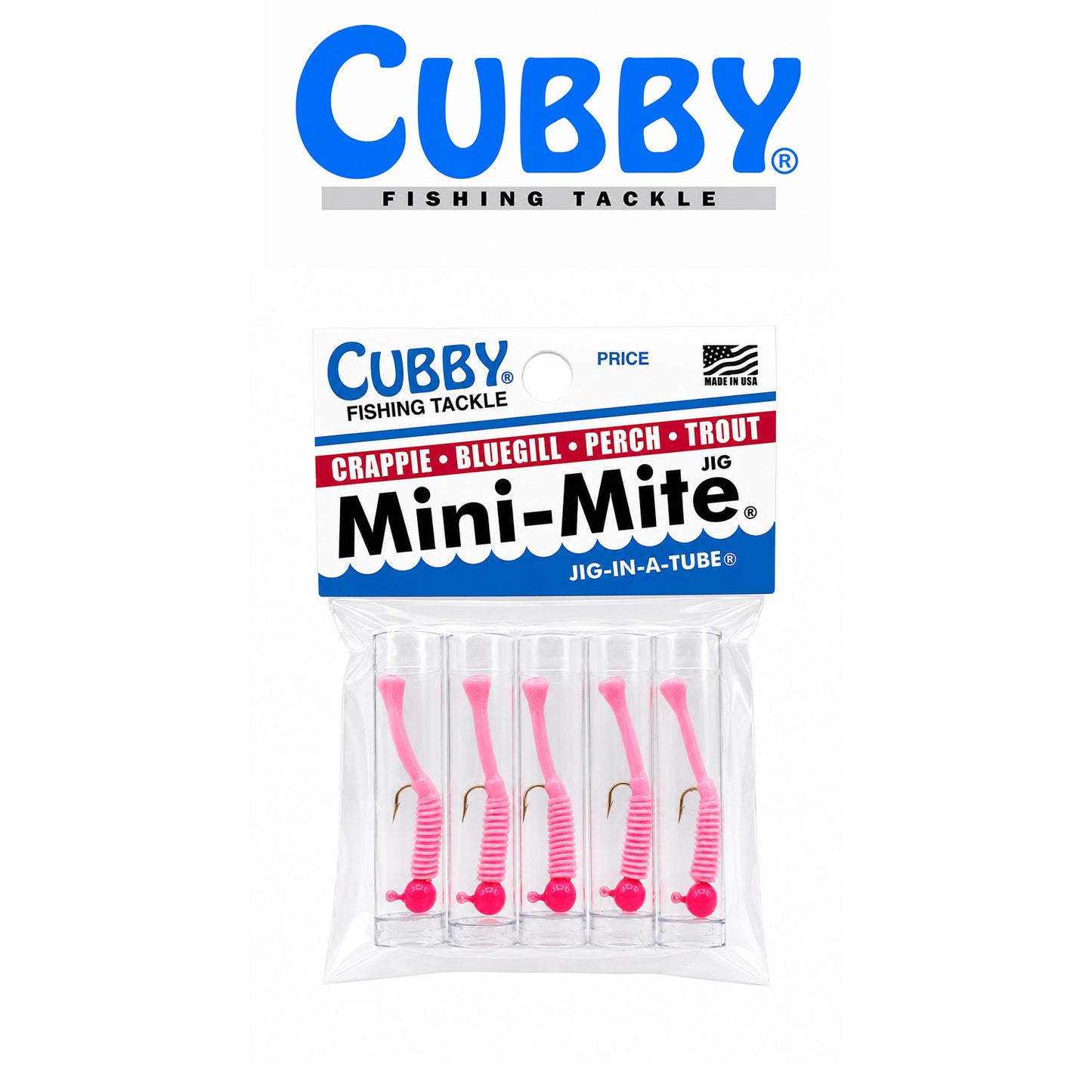 Cubby Mini-Mite Jig in a Tube 5pk 1/32 oz