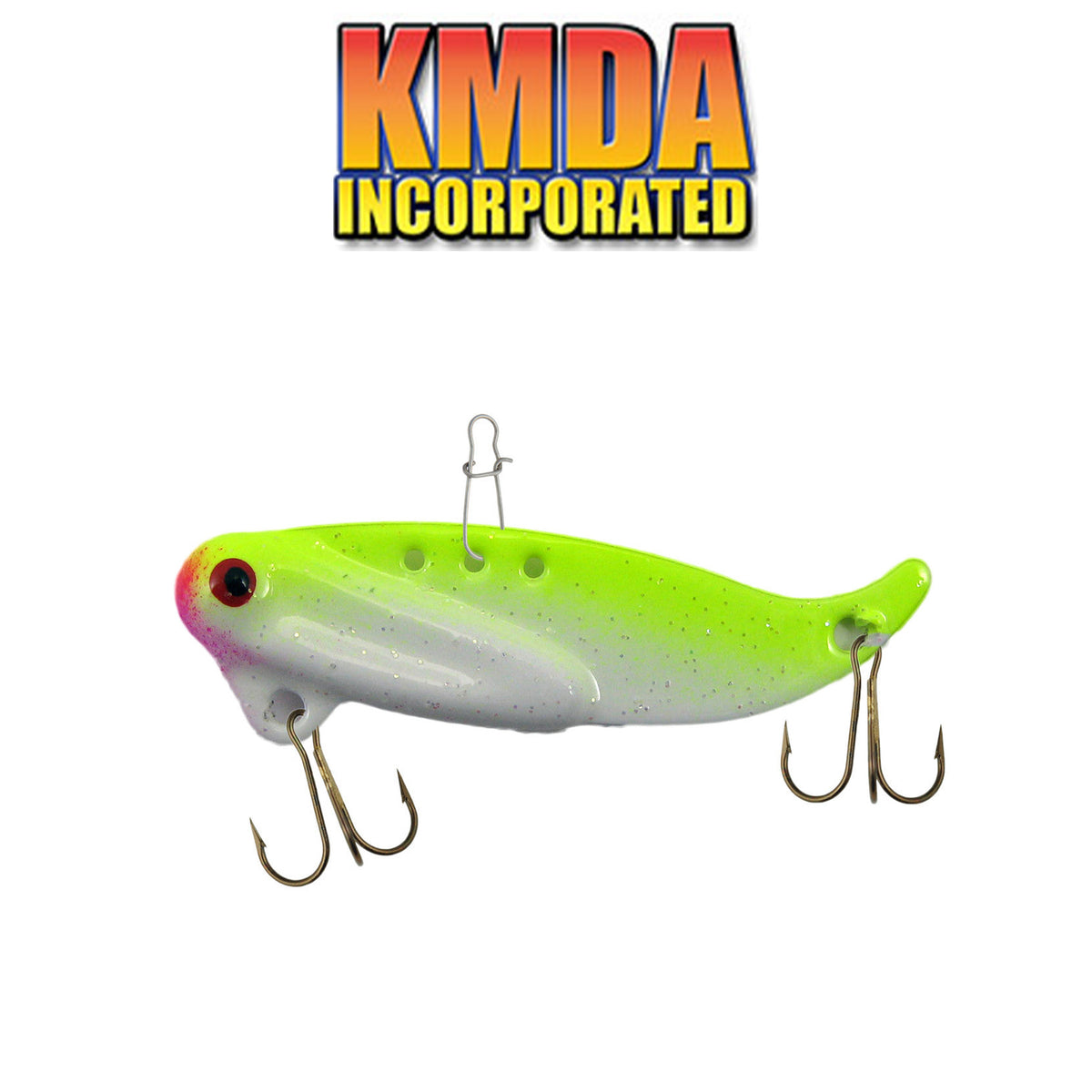 KMDA VibE Blade Bait 1/4 oz. Premium Metal Fishing Lure for Casting, Jigging & Trolling