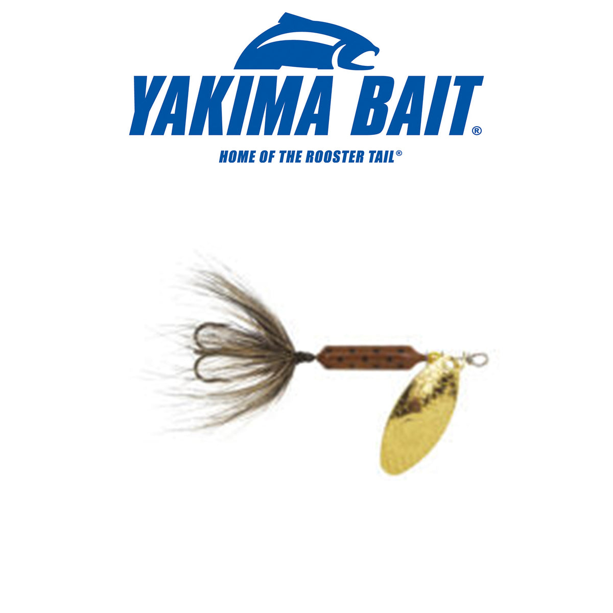 Yakima Bait Worden’s Original Rooster Tail 206 1/16 oz Premium Inline Spinner