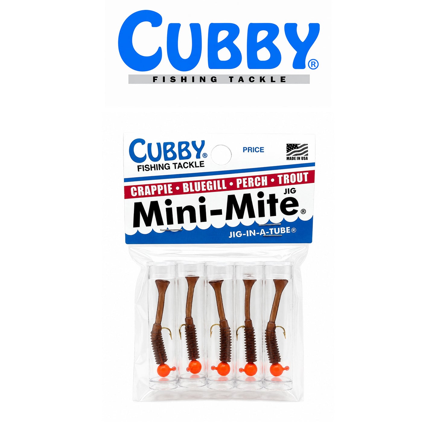 Cubby Mini-Mite Jig in a Tube 5pk 1/32 oz