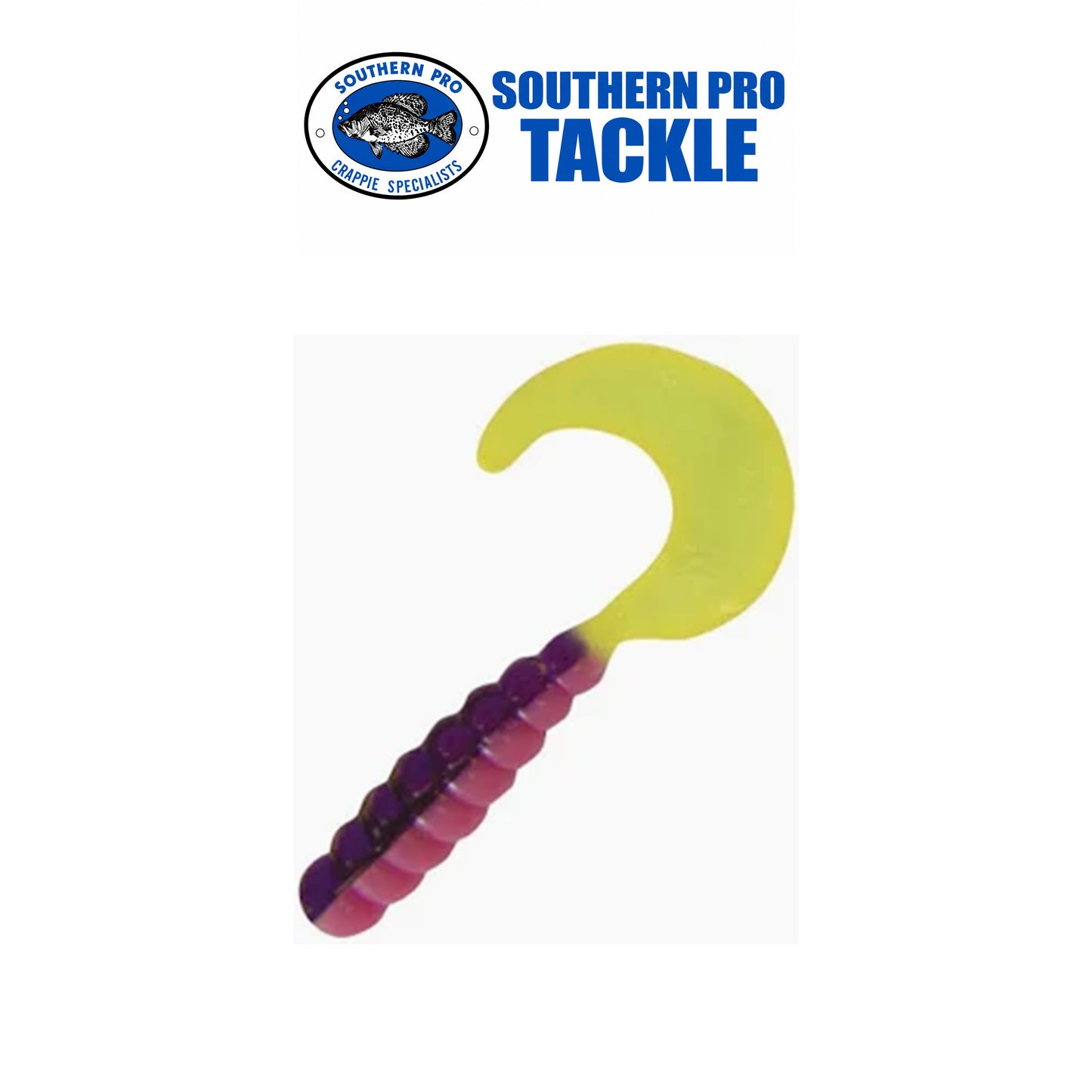 Southern Pro Hot Grubs 2" Curly Tail Soft Plastic Grub