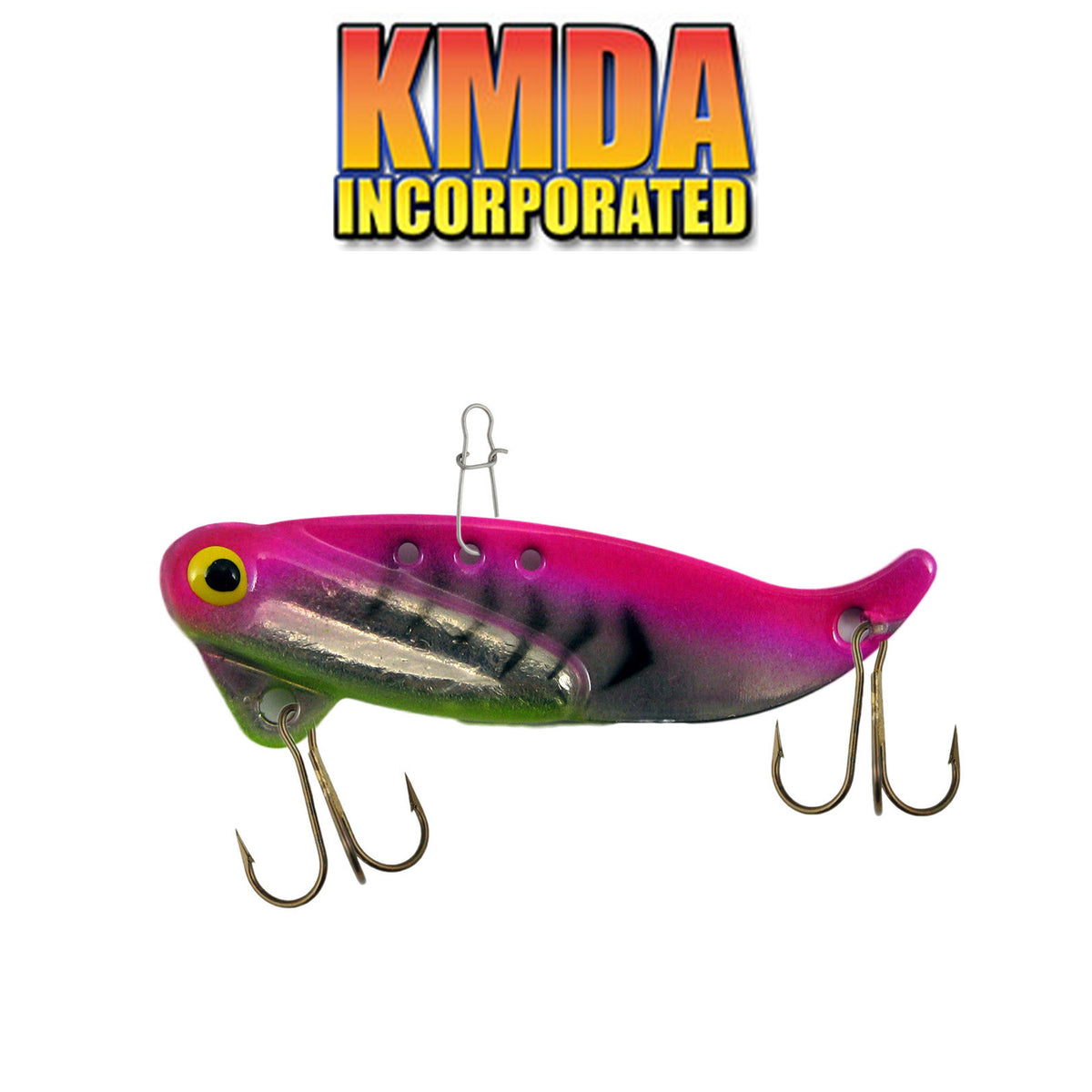 KMDA VibE Blade Bait 1/4 oz. Premium Metal Fishing Lure for Casting, Jigging & Trolling