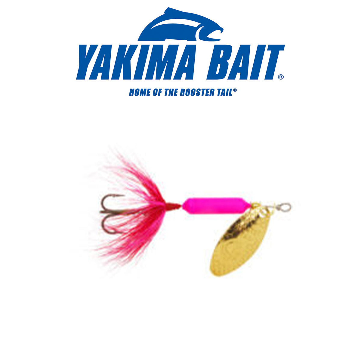Yakima Bait Worden’s Original Rooster Tail 206 1/16 oz Premium Inline Spinner