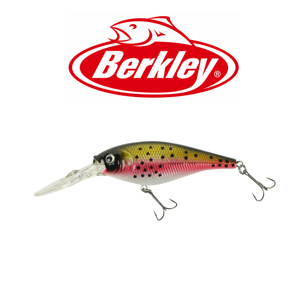 Berkley Flicker Shad FFSH5M Premium Crankbait Fishing Lure