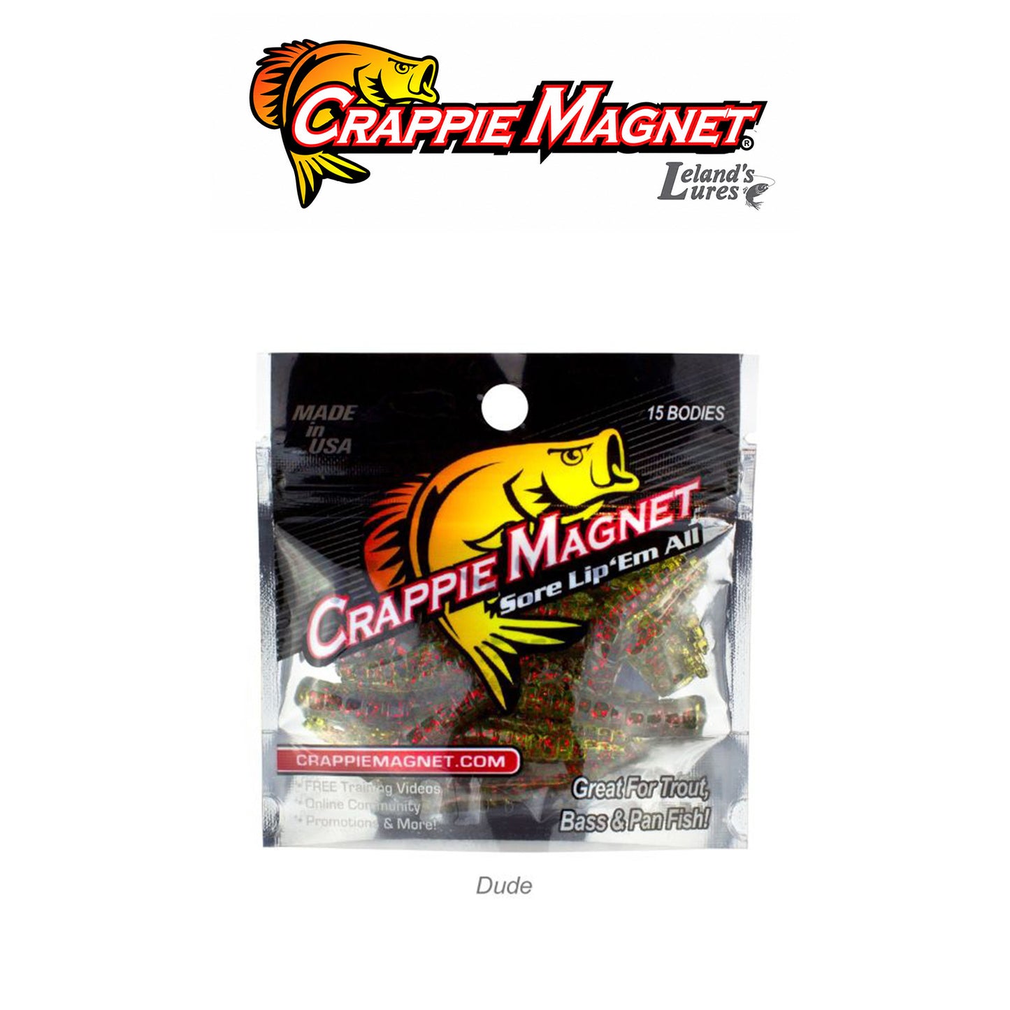 Crappie Magnet 15 Piece Body Packs