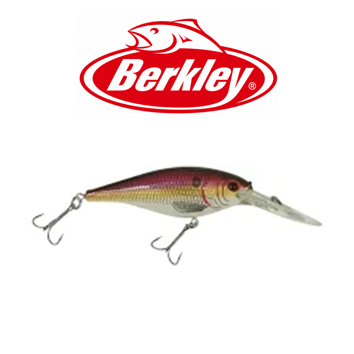Berkley Flicker Shad FFSH5M Premium Crankbait Fishing Lure