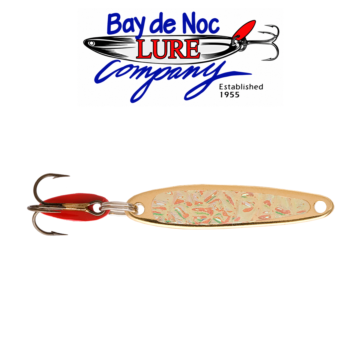 Bay de Noc Swedish Pimple 1/5 oz 3SP Fishing Lure