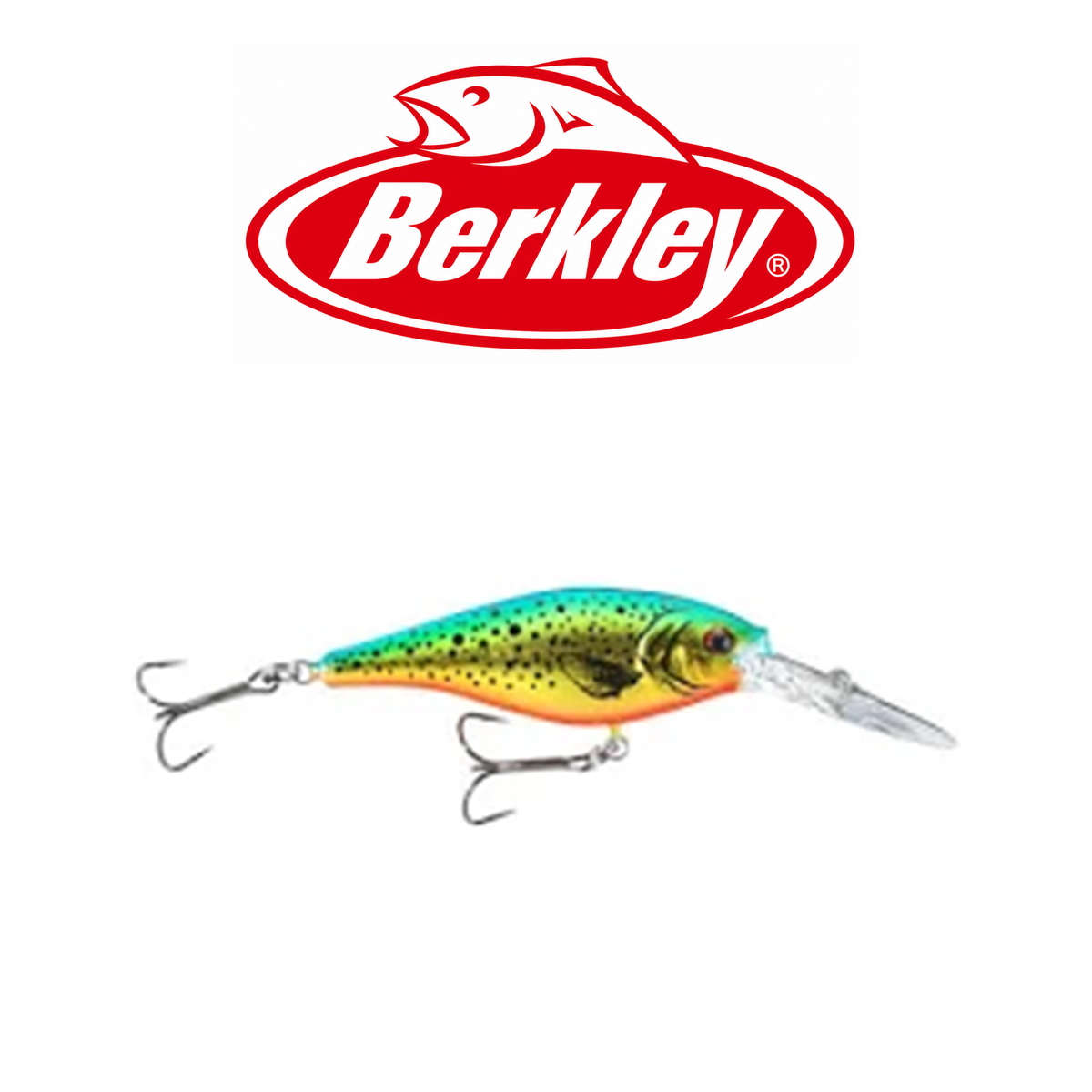 Berkley Flicker Shad FFSH5M Premium Crankbait Fishing Lure