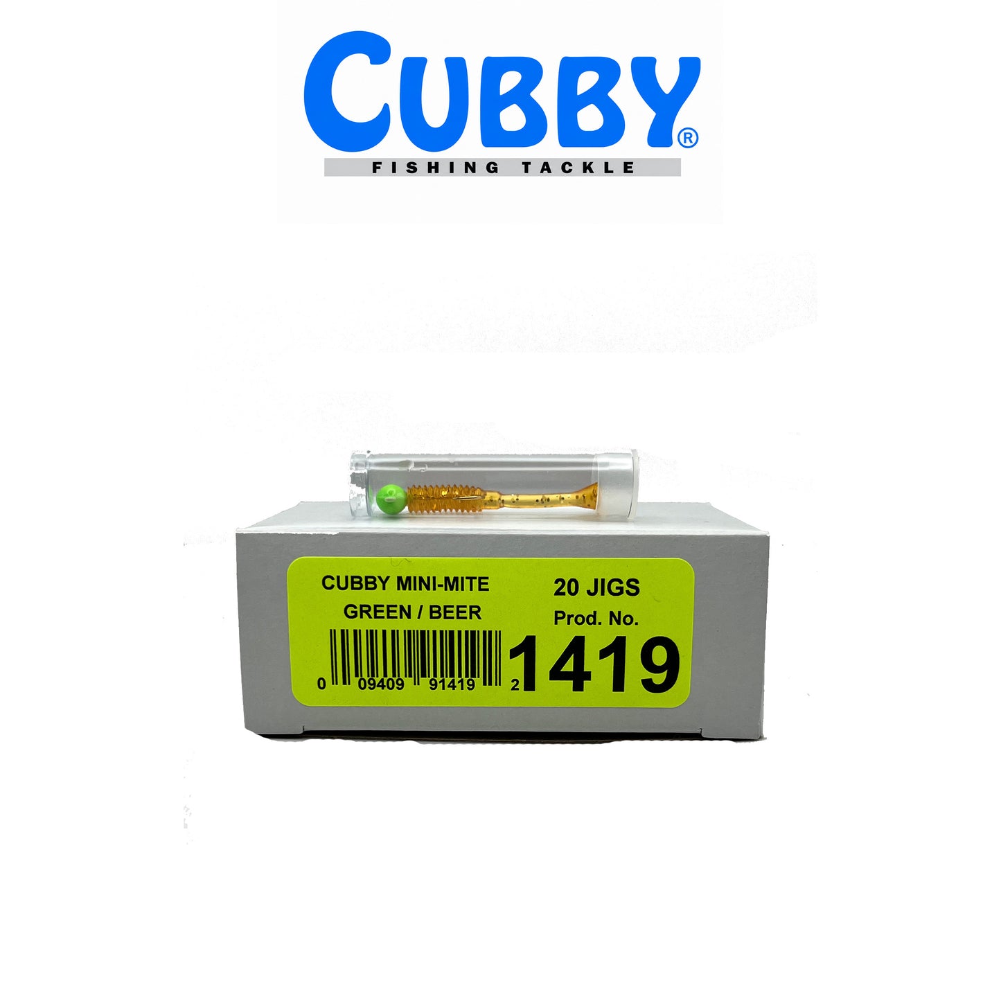 Cubby Mini-Mite Jig in a Tube 1/32 oz 20/Box
