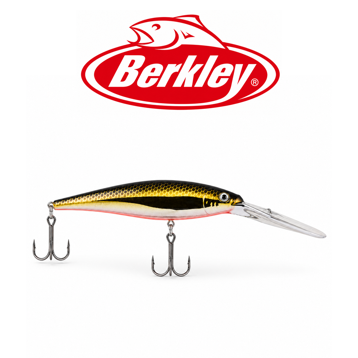 Berkley Flicker Minnow 3" 1/4 oz Diving Crankbait Fishing Lure