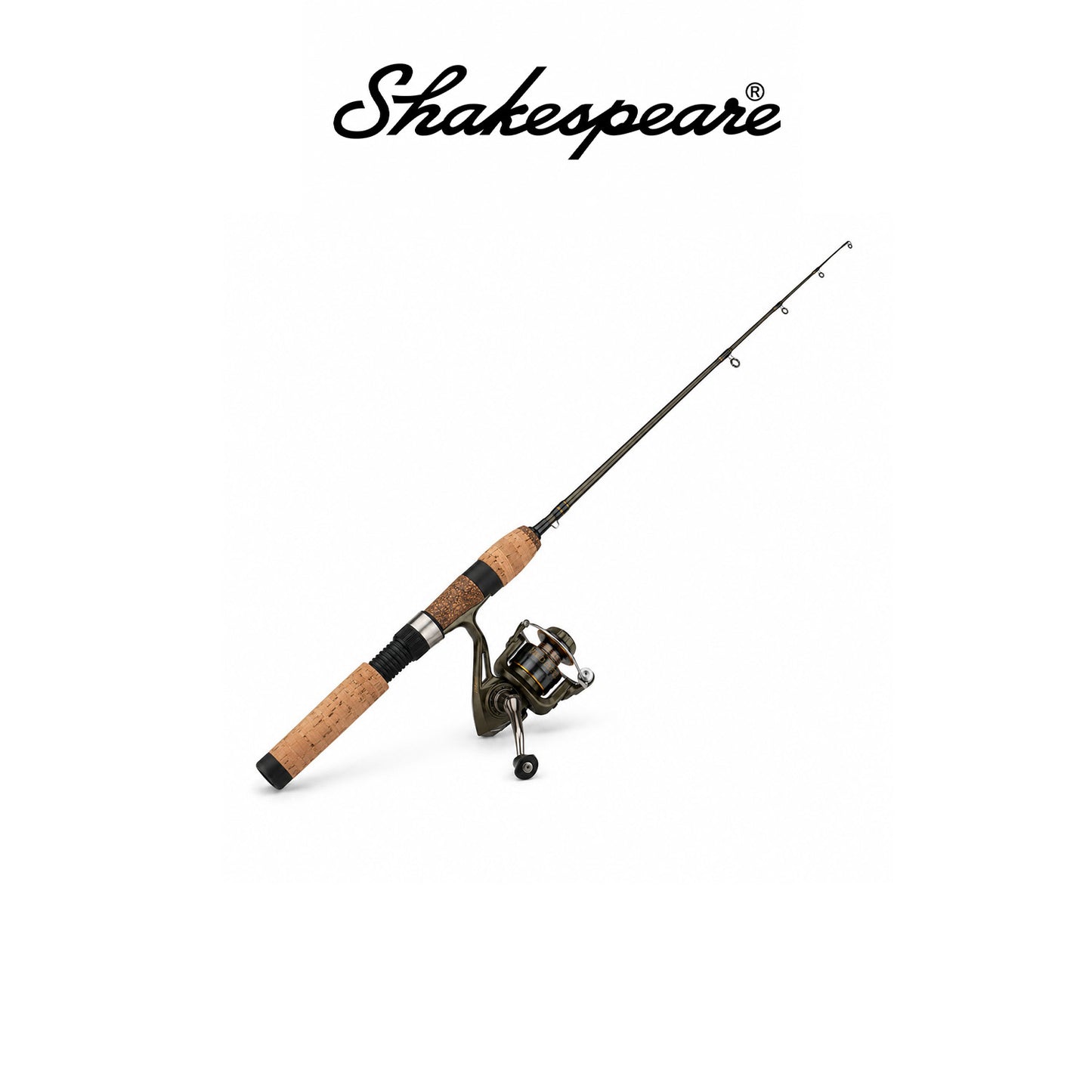 Shakespeare Wild 2-Piece Spinning Combo | 5'6"–10'6" Lengths | Size 25, 30 and 40 Reel Options