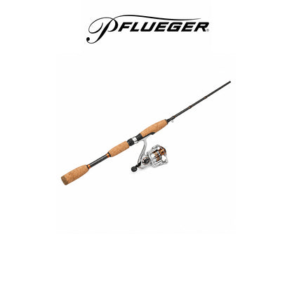 Pflueger Monarch Ambidextrous Spinning Combo Size 20/30/35 R/L 2-Piece 5'6"–7' Medium-Light/Medium 2-12lb Line Rating