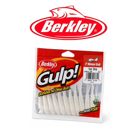 Berkley Gulp Minnow Grub  3"  18 PKG
