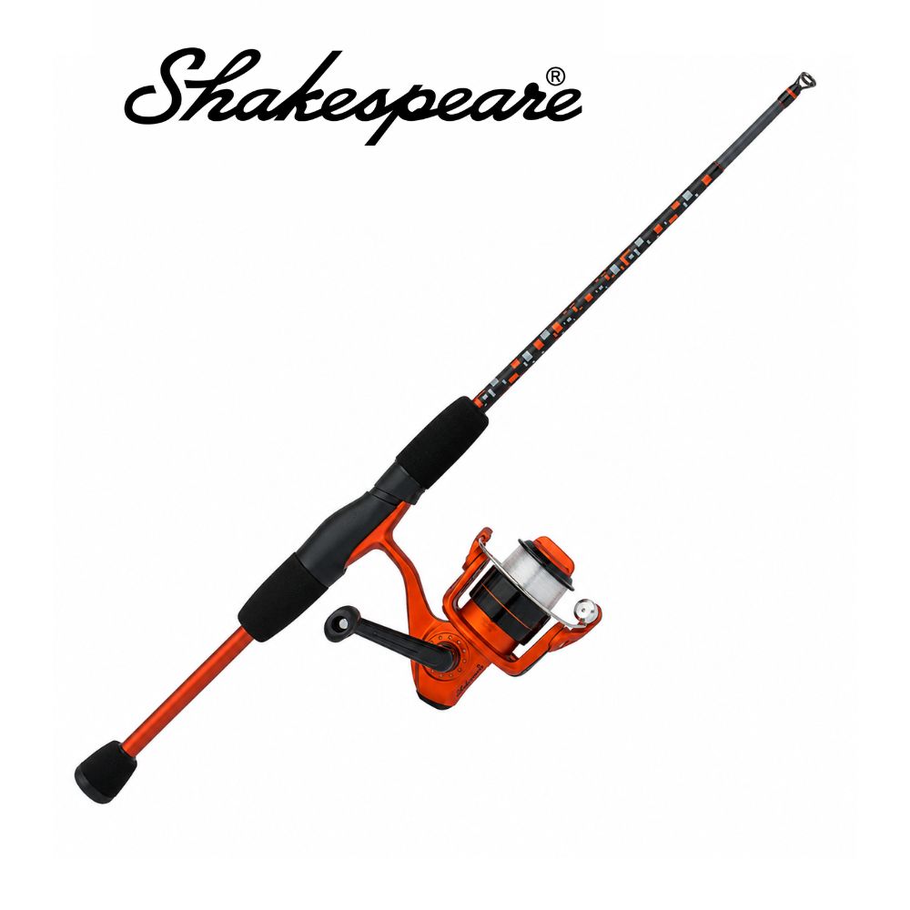 Shakespeare Amphibian Orange 30 Spinning Combo