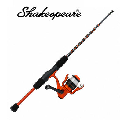 Shakespeare Amphibian Orange 30 Spinning Combo