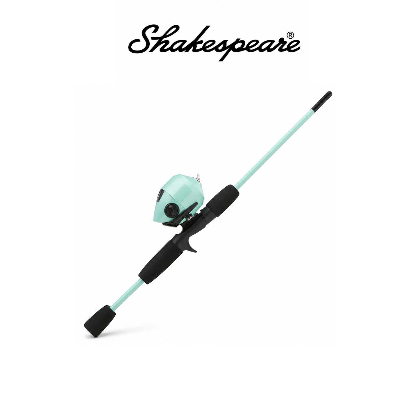 Shakespeare Reverb Spincast – Seafoam/Black 10