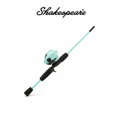 Shakespeare Reverb Spincast – Seafoam/Black 10