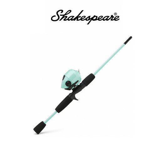 Shakespeare Reverb Spincast – Seafoam/Black 10