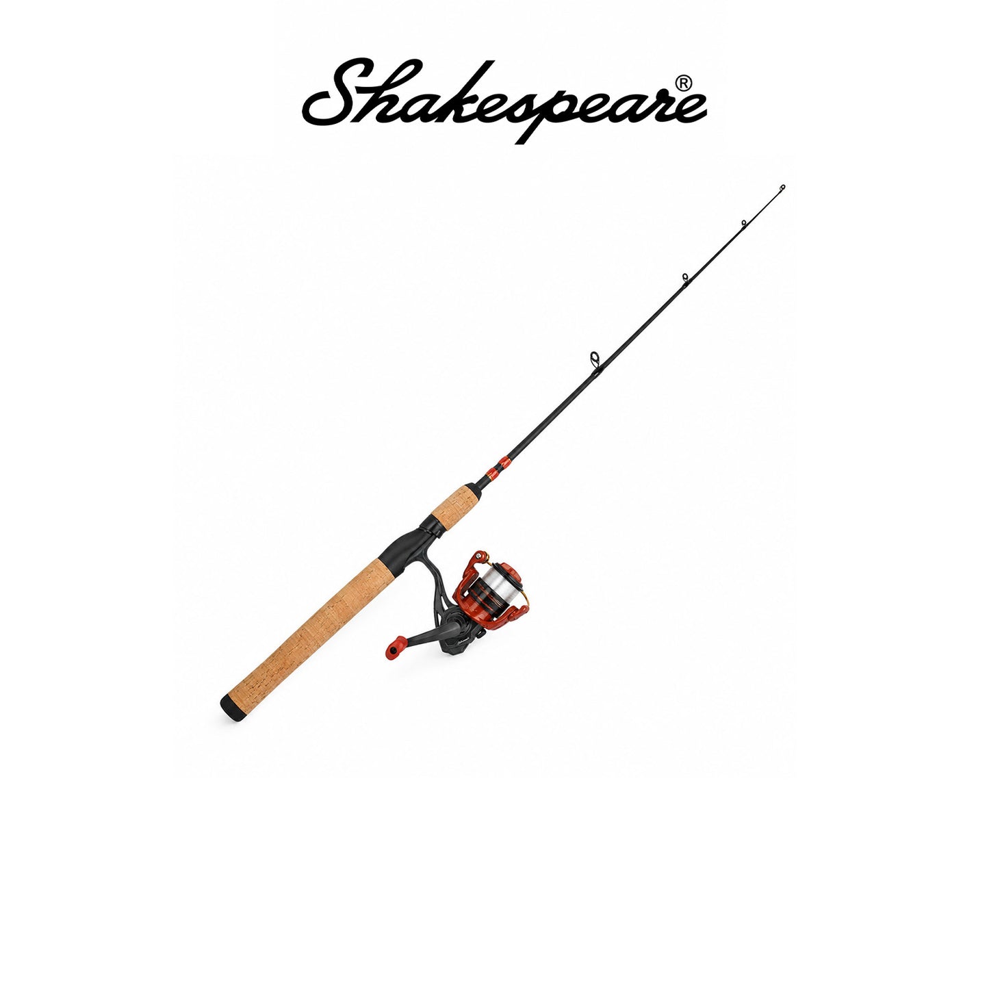 Shakespeare Crusader™ Spinning Combo Size 30 Ambidextrous 5.2:1 Gear Ratio 6' - 7' 2-Piece Medium Rod 6-12 lb Line Rating