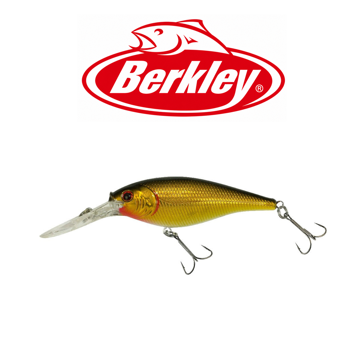 Berkley Flicker Shad FFSH9M Premium Diving Crankbait – High-Performance Walleye & Freshwater Lure