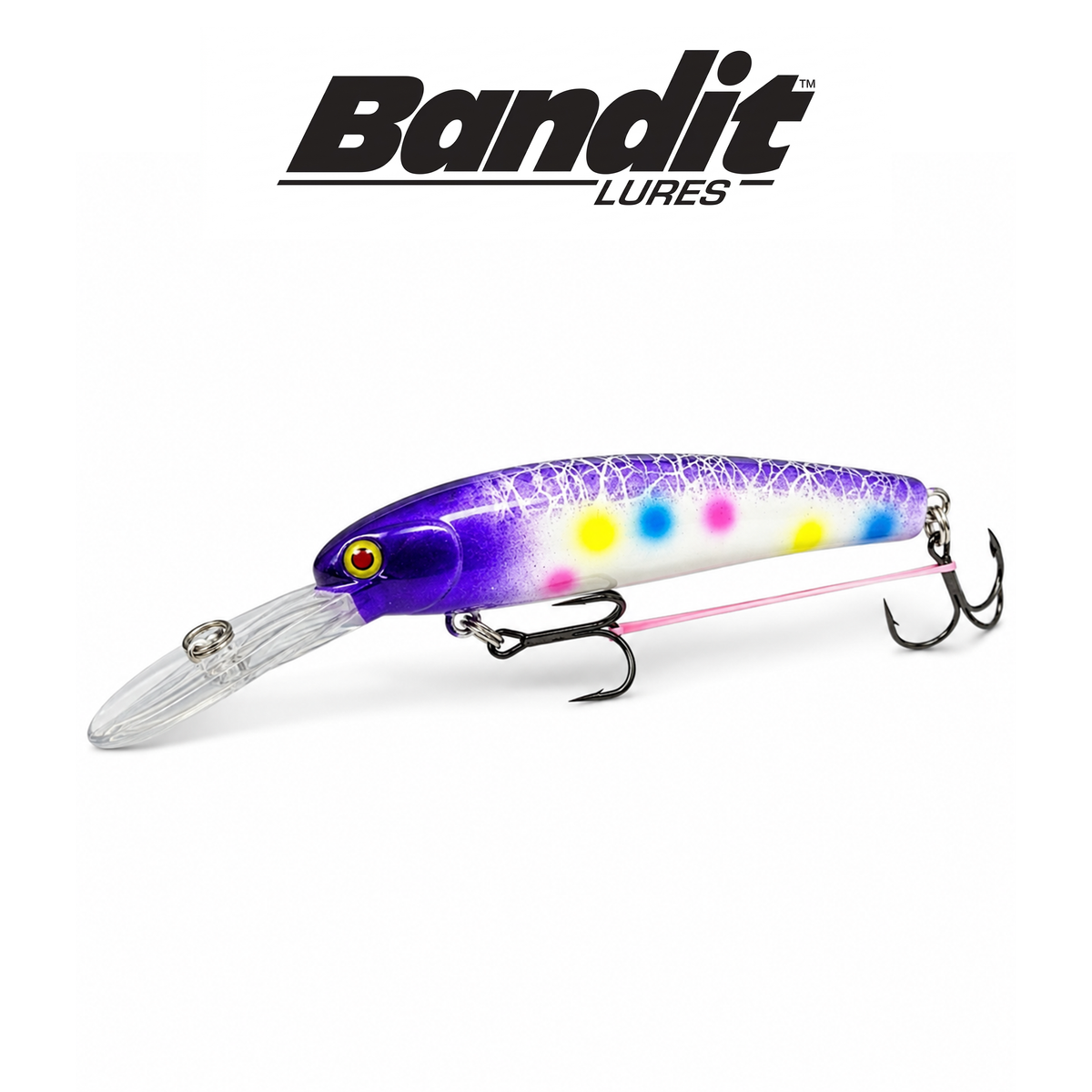 Bandit Walleye Deep Dive Custom Painted Premium Walleye Crankbait