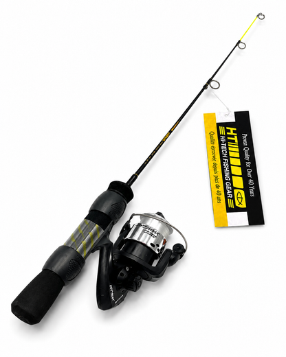 HT Enterprises ICL-24S Iceman 24" Spinning Ice Fishing Combo