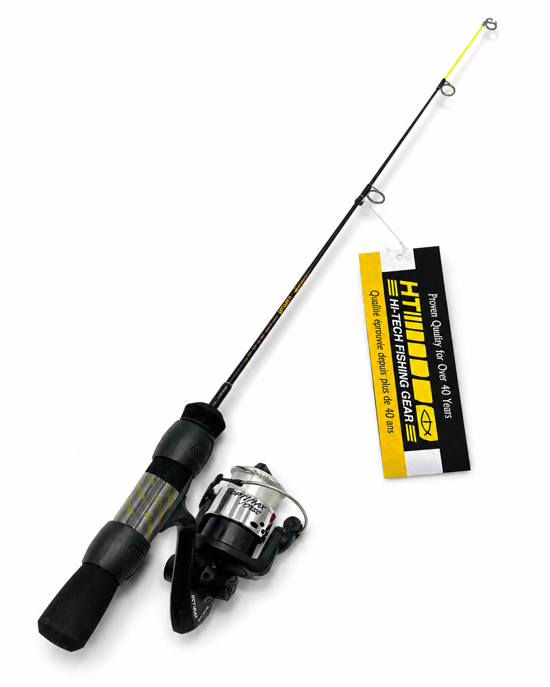 HT Enterprises ICL-24S Iceman 24" Spinning Ice Fishing Combo